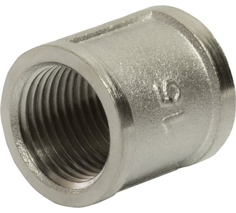 Муфта VRT 1/2", внутренняя/внутренняя, никель 1901-001515 503042