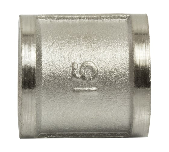 Муфта VRT 1/2", внутренняя/внутренняя, никель 1901-001515 503042