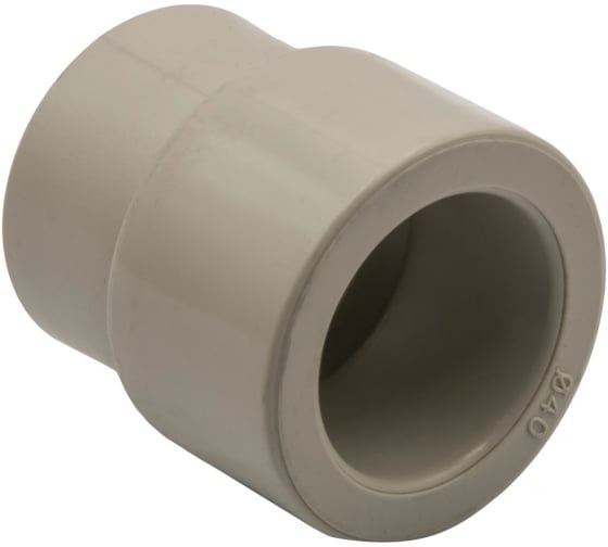 Переходная муфта VRT 40/25, наружная/внутренняя, EVER plast, серый 538352