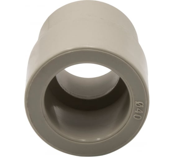 Переходная муфта VRT 40/25, наружная/внутренняя, EVER plast, серый 538352