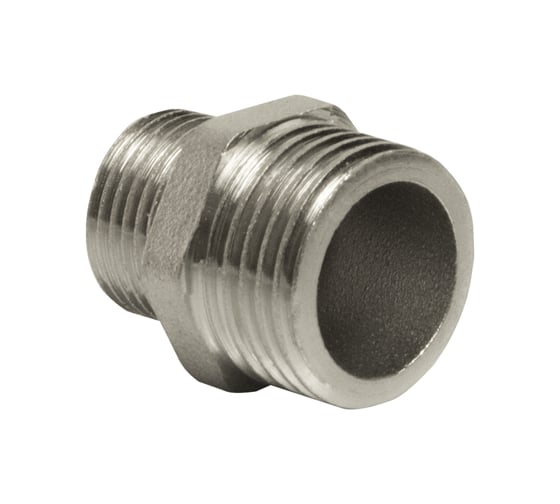 Переходной ниппель VRT 1/2"-3/8", наружная/наружная, никель 1909-001510 503071