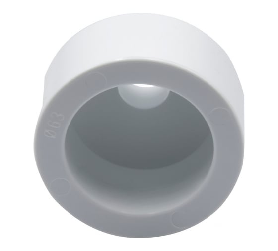 Переходная муфта VRT 63/20, наружная/внутренняя, EVER plast, белый 537531