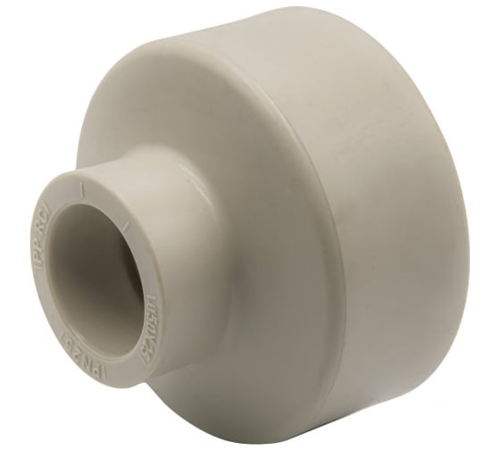 Переходная муфта VRT 50/25, внутренняя/внутренняя, EVER plast, серый 538340