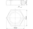 Контргайка VRT 3/4", внутренняя/внутренняя, никель 1911-000020 512828 5