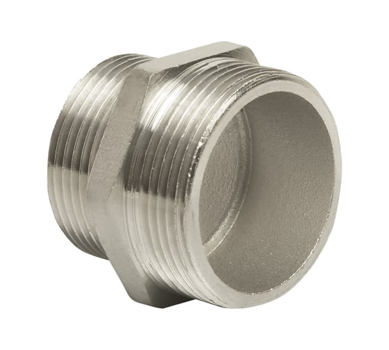 Переходной ниппель VRT 1 1/2"-1 1/4", наружная/наружная, никель 1909-0040 505346