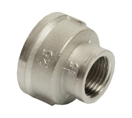 Переходная муфта VRT 1"-1/2", внутренняя/внутренняя, никель 1908-002515 503036