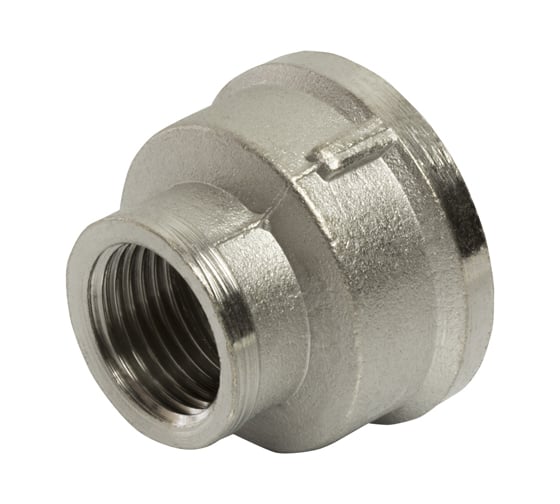 Переходная муфта VRT 1"-1/2", внутренняя/внутренняя, никель 1908-002515 503036