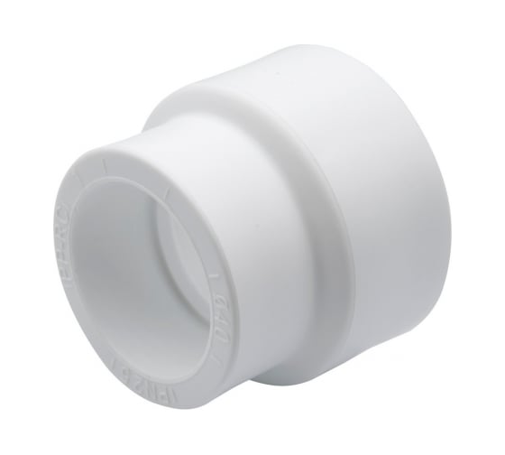 Переходная муфта VRT 63/40, наружная/внутренняя, EVER plast, белый 537534