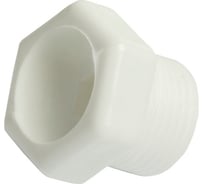 Заглушка VRT резьбовая, 1/2", наружная, белый 542472