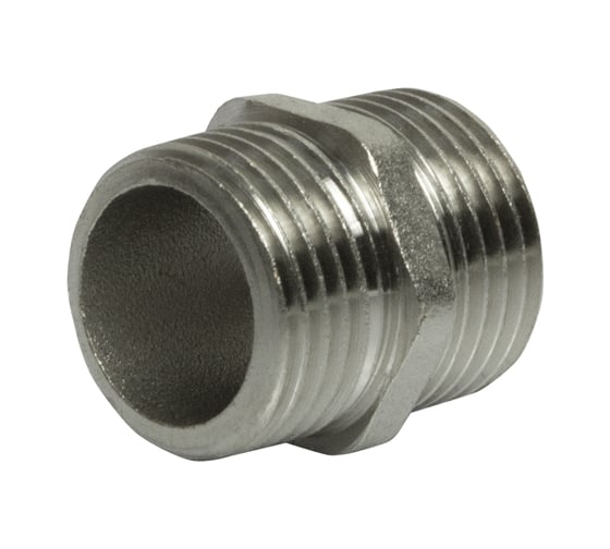 Ниппель VRT 1/2", наружная/наружная, никель 1900-001515 503034