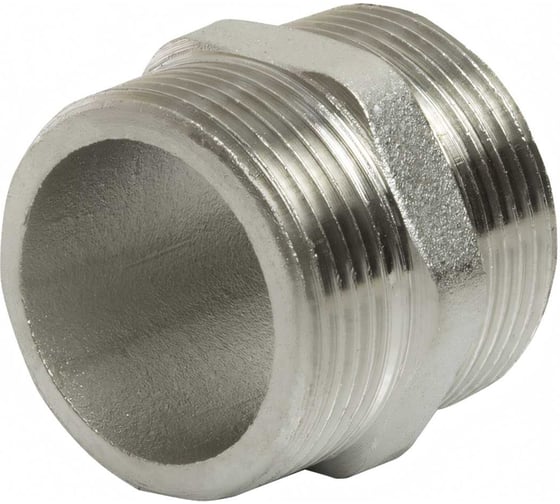 Ниппель VRT 1 1/4", наружная/наружная, никель 1900-003232 340146 1