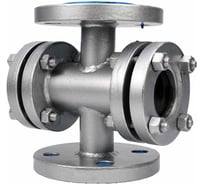 Стекло смотровое фланцевое DN.ru IG-316-F Ду100, Ру16 D500-00033