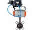 Затвор DN.ru 316L-316L-EPDM Ду150 Ру16 с пневмоприводом, пневмопозиционером D050-09659 2