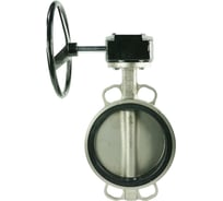 Затвор DN.ru 316L-316L-VITON Ду150 Ру16 с редуктором RDN-3 D050-08721