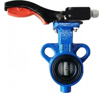 Затвор DN.ru AL-316L-EPDM Ду32 Ру16 с рукояткой, с концевыми датчиками D050-13659