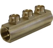 Коллектор ДТРД ВР 3/4 на 3 выхода НР 1/2 межосевое 35 мм 410319