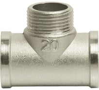 Тройник VRT 3/4, внутренняя/наружная/внутренняя, никель -1944-202020 523626