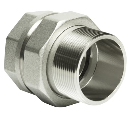 Переходник VRT со сгоном, 2, прямой, конус, никель 511704