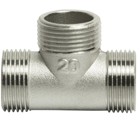 Тройник VRT 3/4, наружная/наружная/наружная, никель -1940-202020 513197