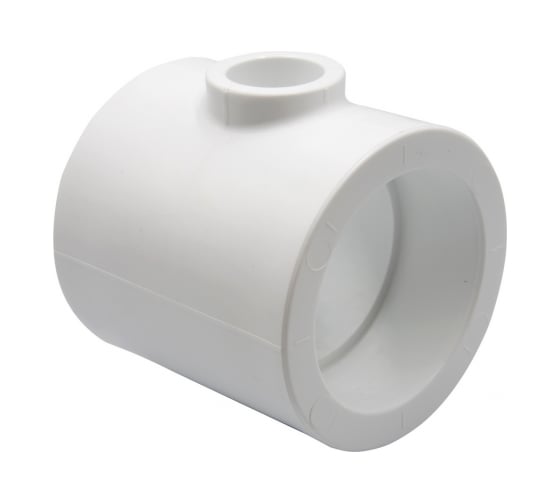 Переходной тройник VRT 63х25х63 EVER plast, белый, Россия 537472
