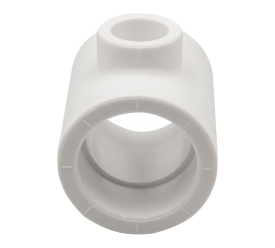 Переходной тройник VRT 40х20х40 EVER plast, белый, Россия 537459
