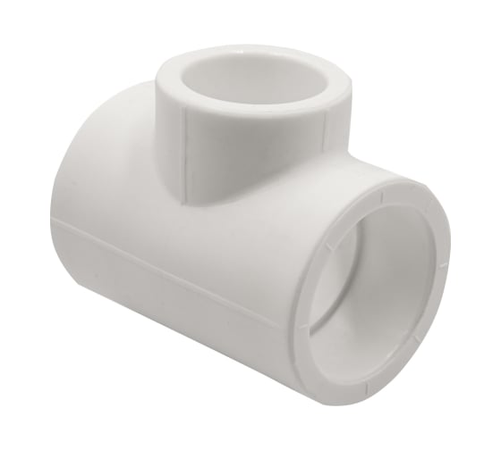 Переходной тройник VRT 40х32х40 EVER plast, белый, Россия 537463