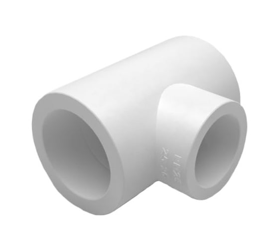 Переходной тройник VRT 40х32х40 EVER plast, белый, Россия 537463