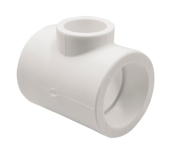 Переходной тройник VRT 50х32х50 EVER plast, белый, Россия 537466
