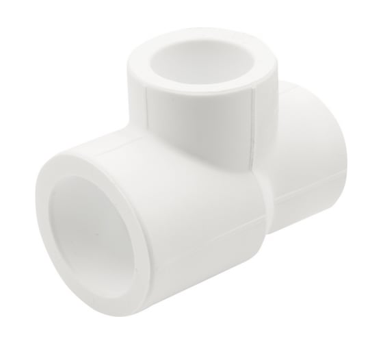 Переходной тройник VRT 25х20х20 EVER plast, белый, Россия 537516