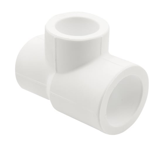 Переходной тройник VRT 25х20х20 EVER plast, белый, Россия 537516