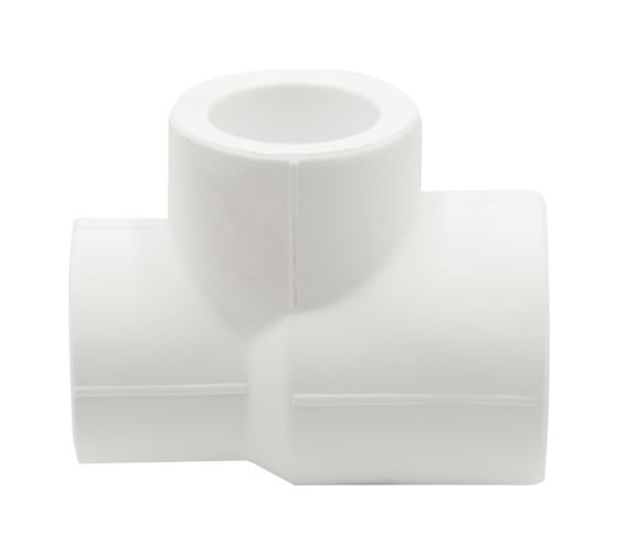 Переходной тройник VRT 25х20х20 EVER plast, белый, Россия 537516