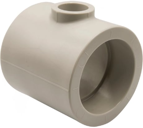 Переходной тройник VRT 63х25х63 EVER plast, серый, Россия 538406