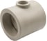 Переходной тройник VRT 63х25х63 EVER plast, серый, Россия 538406 8