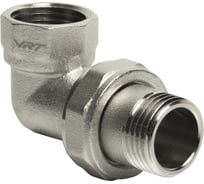 Переходник VRT со сгоном, 1/2, угловой, конус, никель 504287