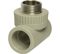 Комбинированный тройник VRT наружная, 32х1х32 EVER plast, серый, Россия 538382