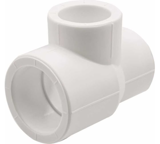 Переходной тройник VRT 32х25х25 EVER plast, белый, Россия 537454