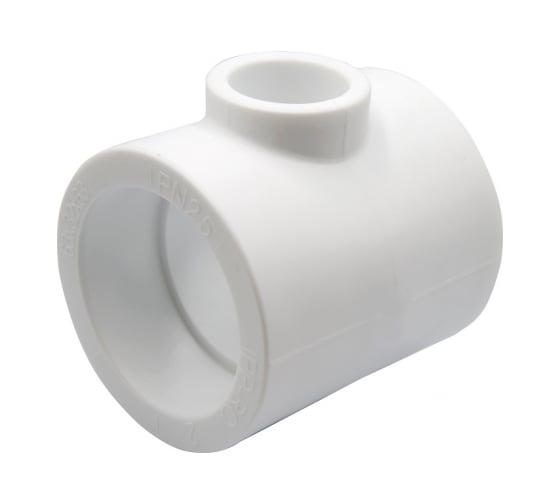 Переходной тройник VRT 63х32х63 EVER plast, белый, Россия 537473