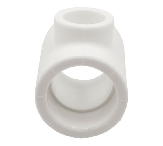 Переходной тройник VRT 40х25х40 EVER plast, белый, Россия 537461