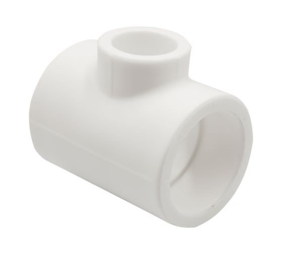 Переходной тройник VRT 40х25х40 EVER plast, белый, Россия 537461