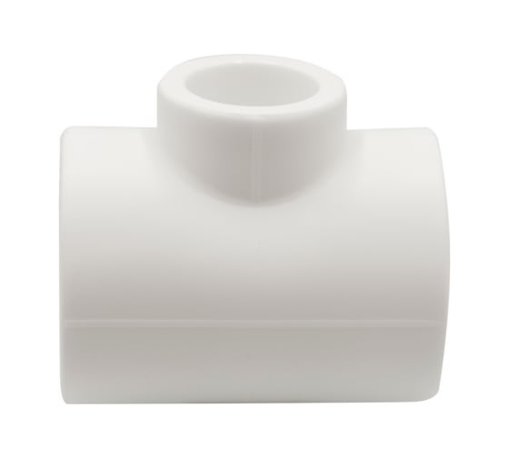 Переходной тройник VRT 40х25х40 EVER plast, белый, Россия 537461