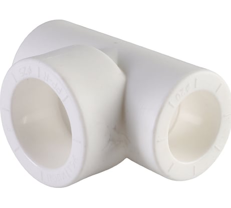 Переходной тройник VRT 20х25х20 EVER plast, белый, Россия 537515