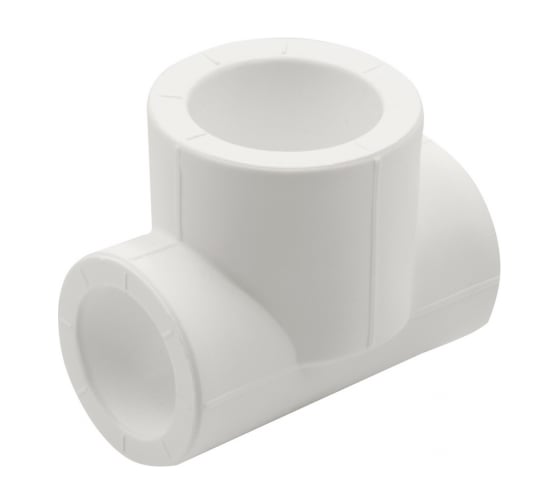 Переходной тройник VRT 20х25х20 EVER plast, белый, Россия 537515