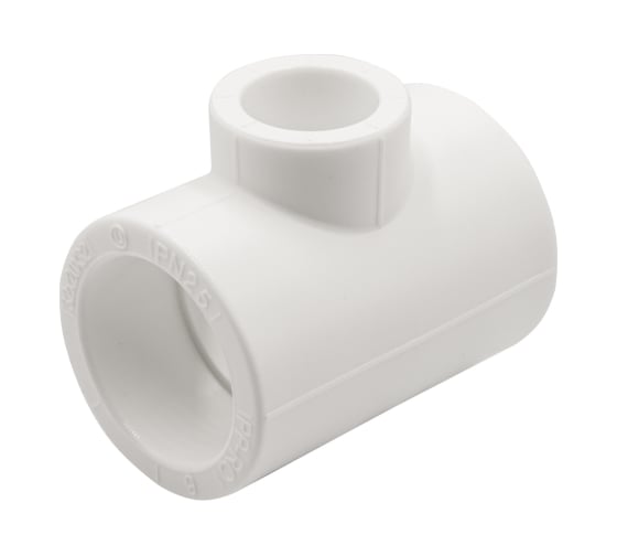 Переходной тройник VRT 32х20х32 EVER plast, белый, Россия 537456