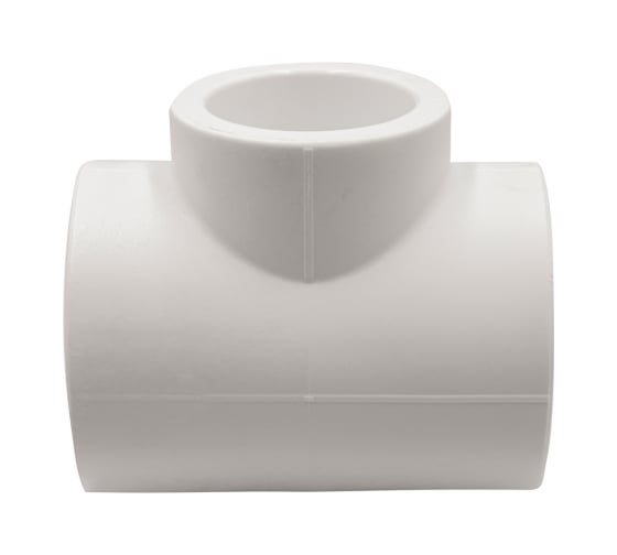 Переходной тройник VRT 50х40х50 EVER plast, белый, Россия 537468