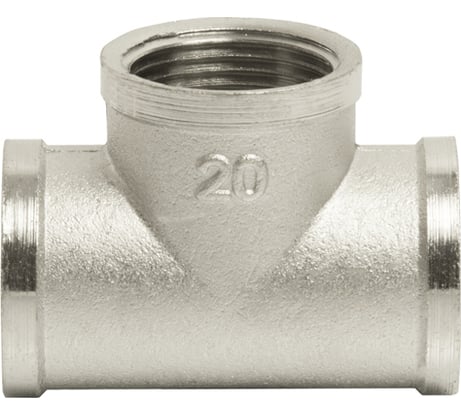 Тройник VRT 3/4, внутренняя/внутренняя/внутренняя, никель -1905-202020 503065