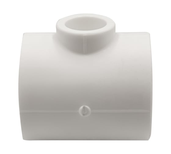 Переходной тройник VRT 50х25х50 EVER plast, белый, Россия 537465