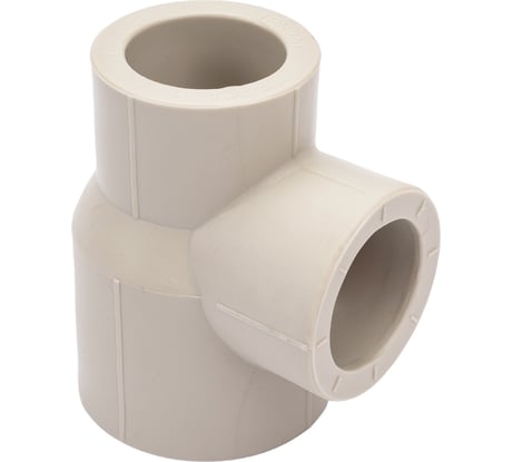 Переходной тройник VRT 32х25х25 EVER plast, серый, Россия 538395