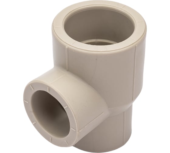 Переходной тройник VRT 32х25х25 EVER plast, серый, Россия 538395