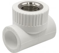 Комбинированный тройник VRT внутренняя, 20х1/2х20 EVER plast, белый, Россия 538255