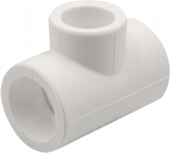 Переходной тройник VRT 25х20х25 EVER plast, белый, Россия 537517 1